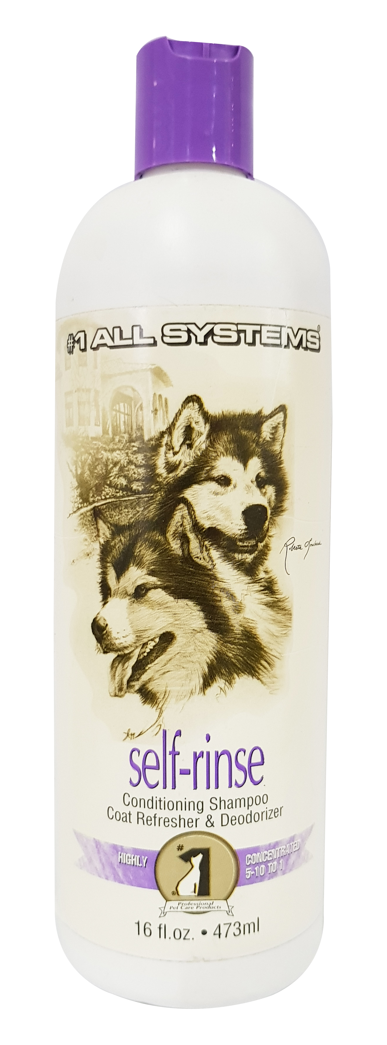 1All Systems SelfRinse Conditioning Shampoo & Coat Refresher 473 ml